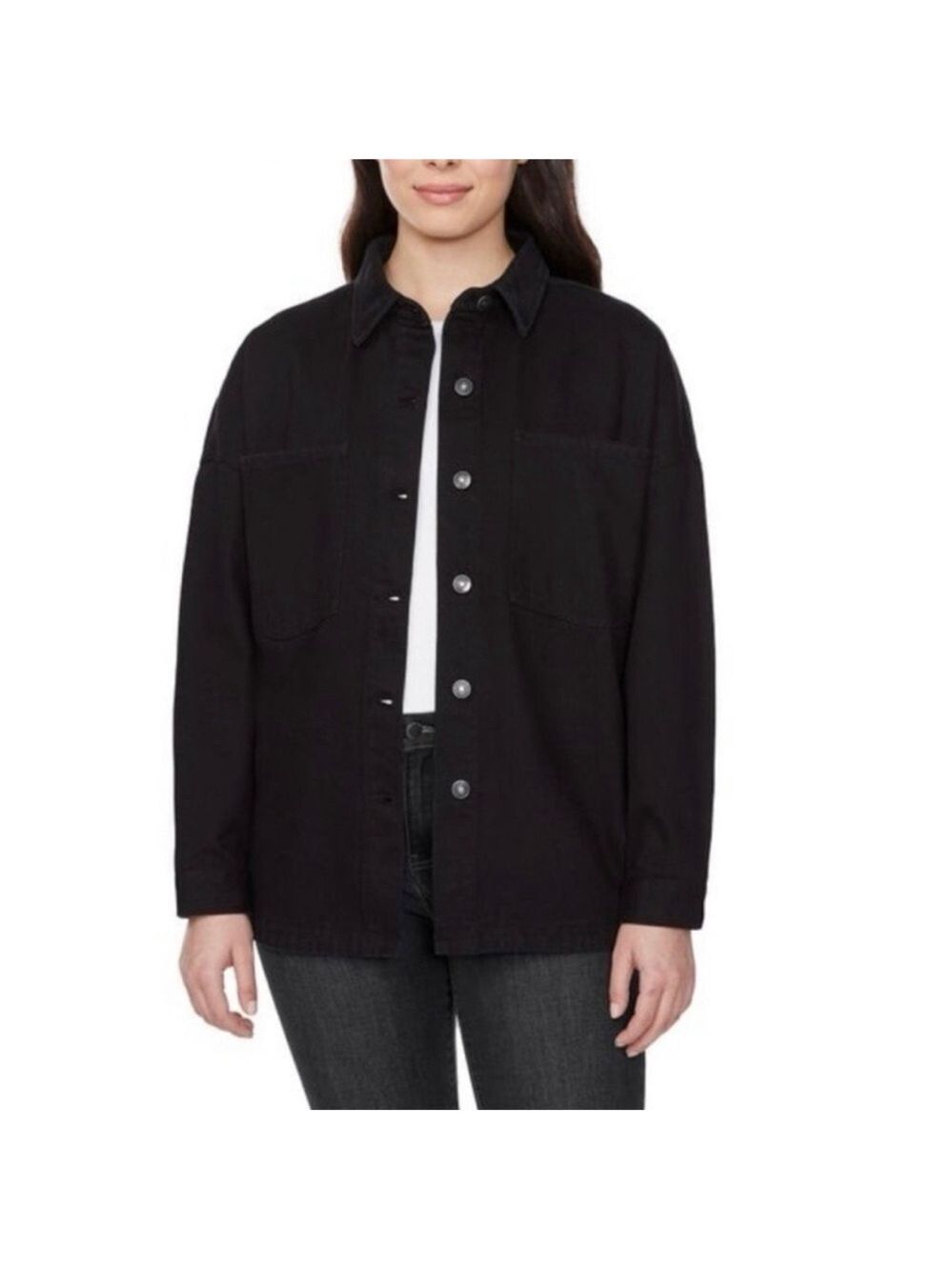 Hudson Jeans Dark Denim Shaket Jacket Medium